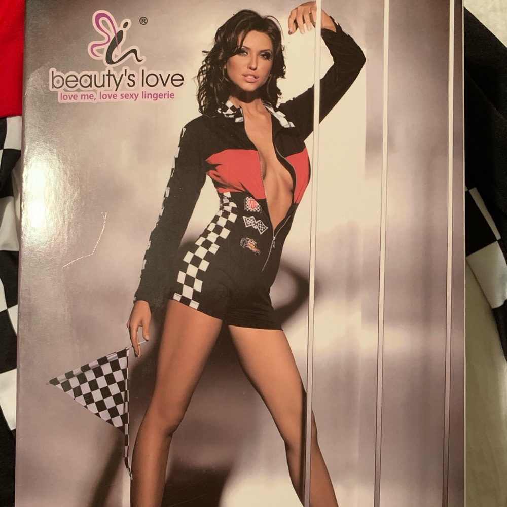 Race Car Girl Halloween Costume